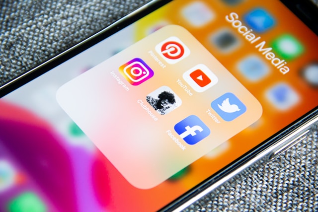 Apps on a phone